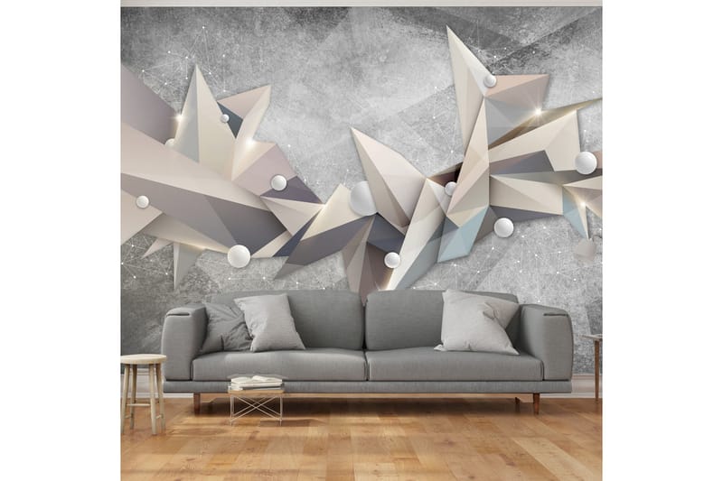 Valokuvatapetti Geometrical Constellation 250x175 - Artgeist sp. z o. o. - Sisustustuotteet - Seinäkoristeet - Tapetit - Valokuvatapetit