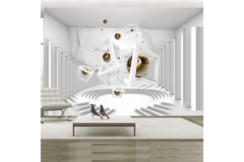 Valokuvatapetti Geometrical Corridor 200x140, Artgeist sp. z o. o.