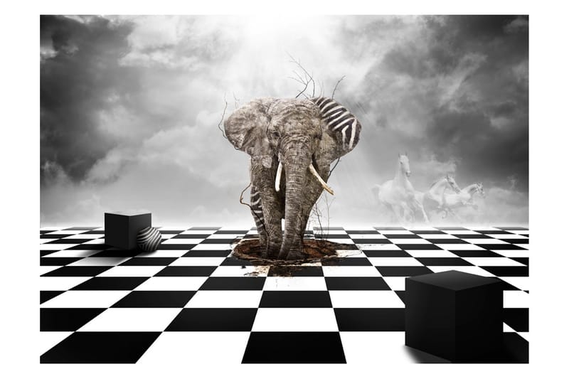 Valokuvatapetti Getaway From Africa 400x309 - Artgeist sp. z o. o. - Sisustustuotteet - Seinäkoristeet - Tapetit - Valokuvatapetit