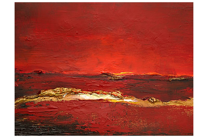 Valokuvatapetti Gold Wave 200x154 - Artgeist sp. z o. o. - Sisustustuotteet - Seinäkoristeet - Tapetit - Valokuvatapetit
