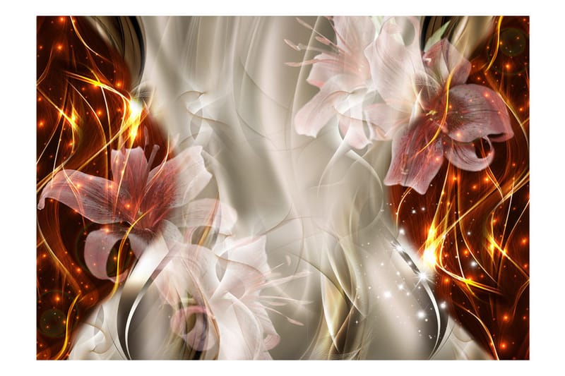 Valokuvatapetti Golden Comet 100x70 - Artgeist sp. z o. o. - Sisustustuotteet - Seinäkoristeet - Tapetit - Valokuvatapetit