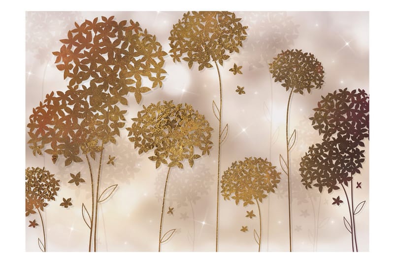 Valokuvatapetti Golden Garden 200x140 - Artgeist sp. z o. o. - Sisustustuotteet - Seinäkoristeet - Tapetit - Valokuvatapetit