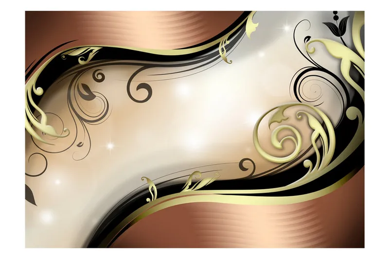 Valokuvatapetti Golden Glow 100x70 - Artgeist sp. z o. o. - Sisustustuotteet - Seinäkoristeet - Tapetit - Valokuvatapetit