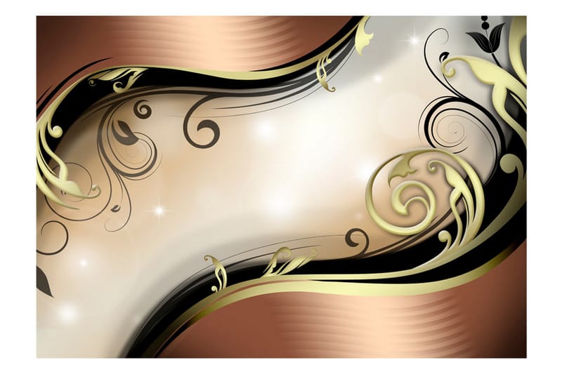Valokuvatapetti Golden Glow 350x245 - Artgeist sp. z o. o. - Sisustustuotteet - Seinäkoristeet - Tapetit - Valokuvatapetit