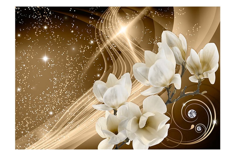 Valokuvatapetti Golden Milky Way 300x210 - Artgeist sp. z o. o. - Sisustustuotteet - Seinäkoristeet - Tapetit - Valokuvatapetit