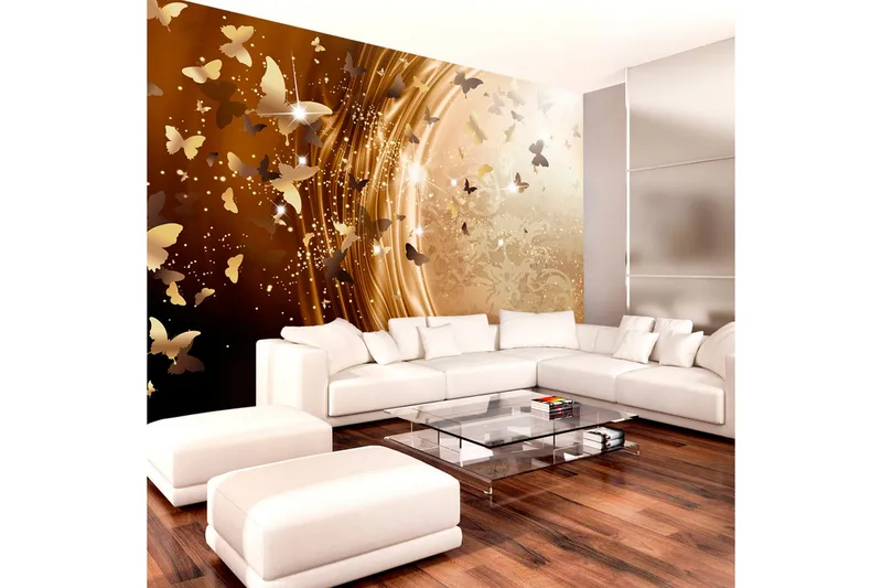 Valokuvatapetti Golden Path 200x140, Artgeist sp. z o. o.