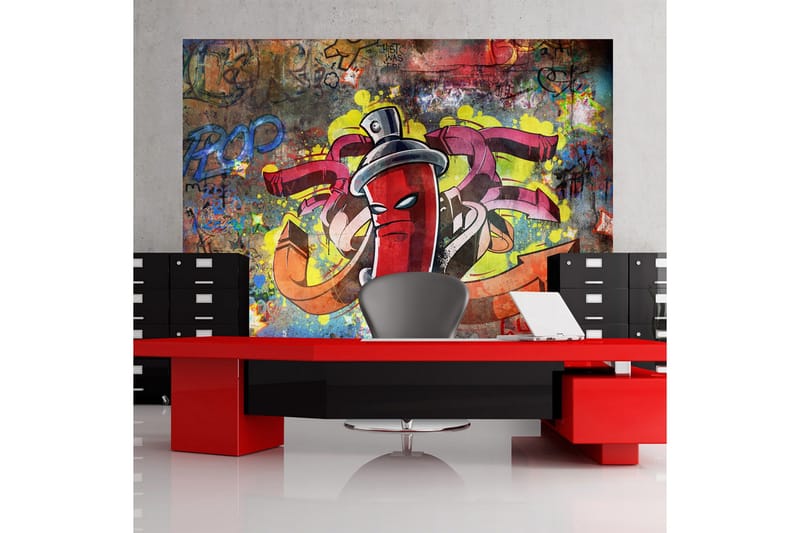 Valokuvatapetti Graffiti Monster 200x140, Artgeist sp. z o. o.