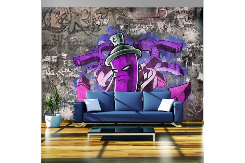 Valokuvatapetti Graffiti Spray Can 100x70 - Artgeist sp. z o. o. - Sisustustuotteet - Seinäkoristeet - Tapetit - Valokuvatapetit