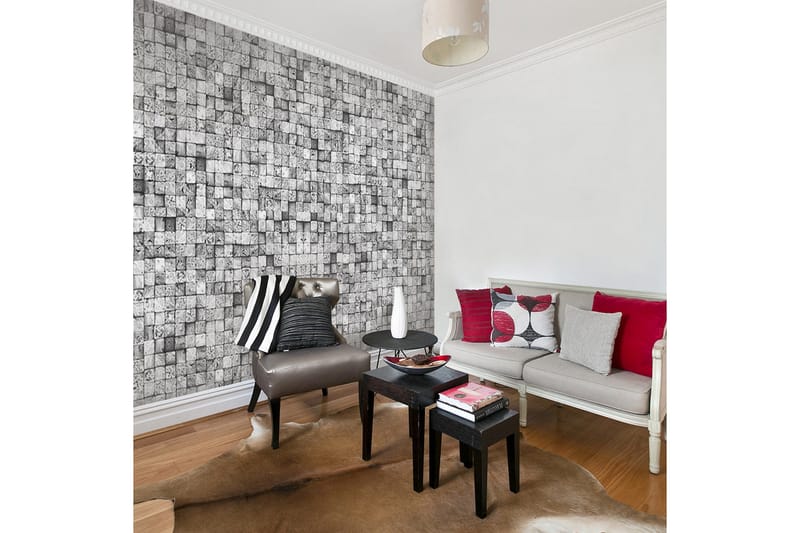 Valokuvatapetti Gray Background 50x1000, Artgeist sp. z o. o.