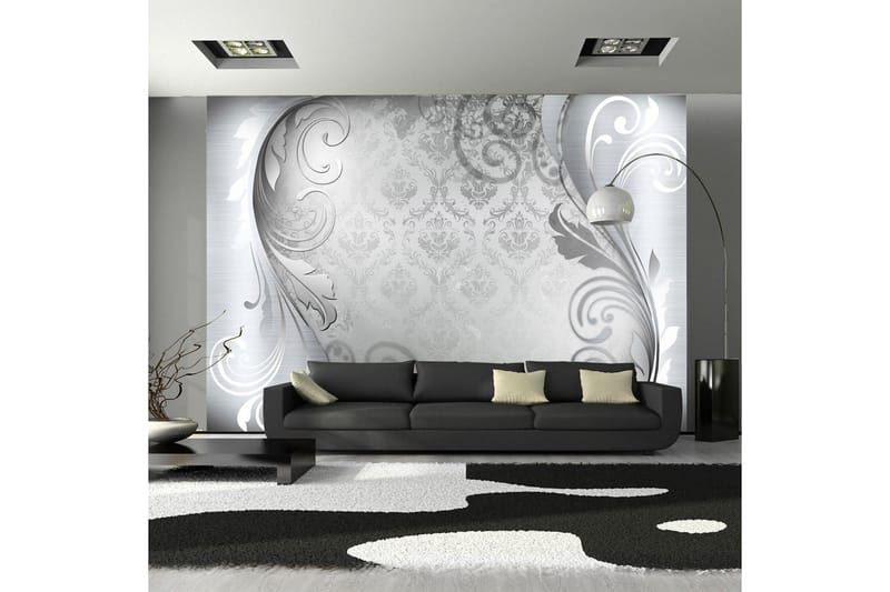 Valokuvatapetti Gray Ornament 100x70, Artgeist sp. z o. o.