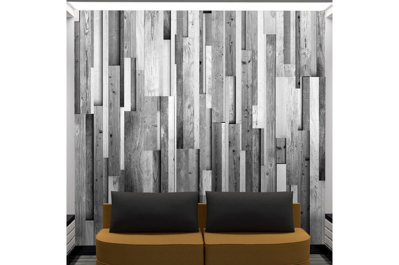 Valokuvatapetti Gray Wood 50x1000 - Artgeist sp. z o. o. - Sisustustuotteet - Seinäkoristeet - Tapetit - Valokuvatapetit