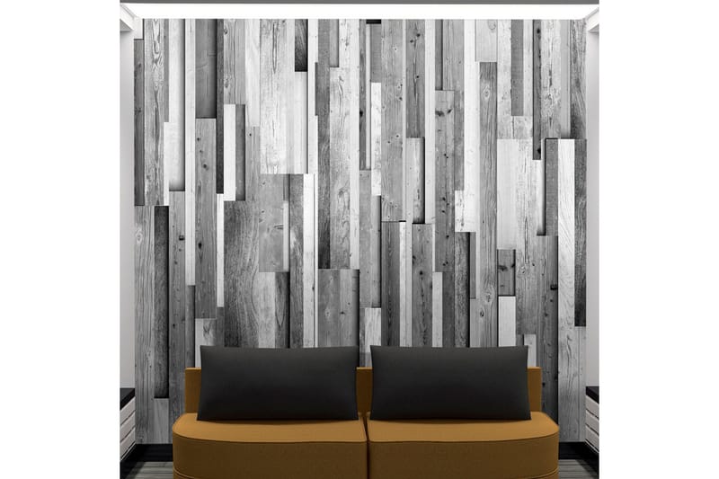 Valokuvatapetti Gray Wood 50x1000, Artgeist sp. z o. o.