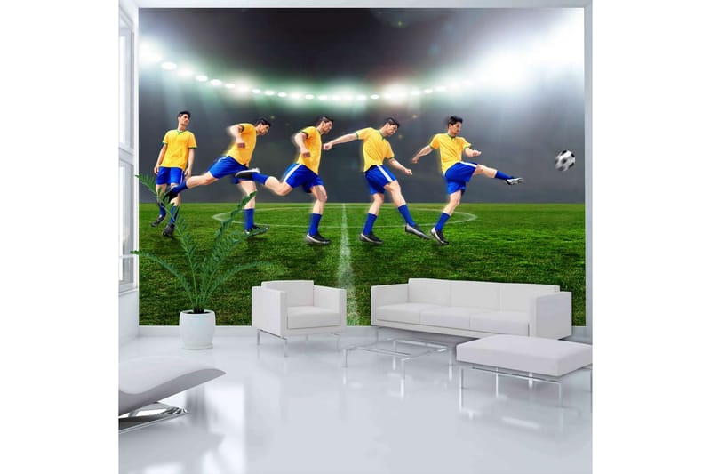 Valokuvatapetti Great Footballer 200x140 - Artgeist sp. z o. o. - Sisustustuotteet - Seinäkoristeet - Tapetit - Valokuvatapetit