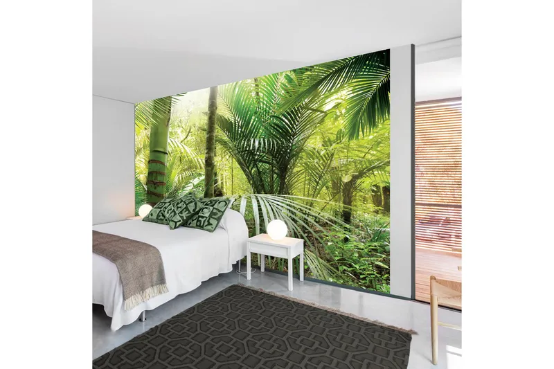 Valokuvatapetti Green Alley 100x70, Artgeist sp. z o. o.