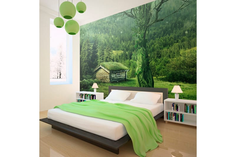 Valokuvatapetti Green Privacy 200x154, Artgeist sp. z o. o.