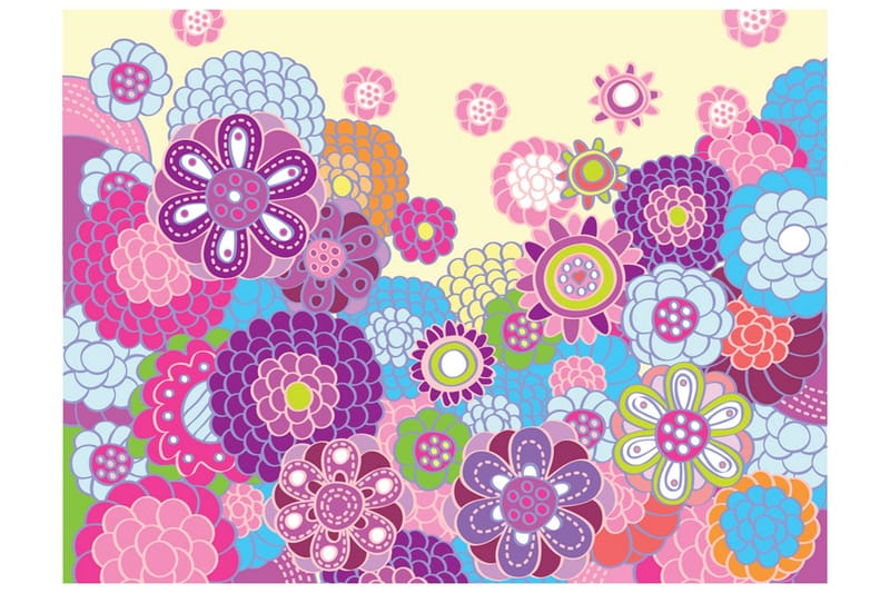 Valokuvatapetti Happy Meadow 200x154, Artgeist sp. z o. o.