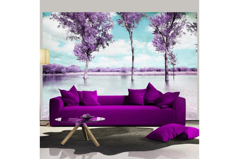 Valokuvatapetti Heather Landscape 200x140, Artgeist sp. z o. o.