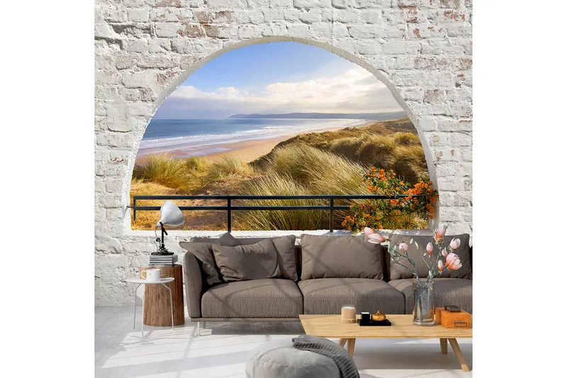 Valokuvatapetti Hidden Beach 300x210, Artgeist sp. z o. o.