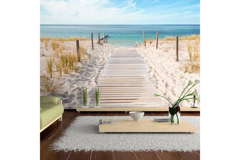 Valokuvatapetti Holiday At The Seaside 300x210, Artgeist sp. z o. o.