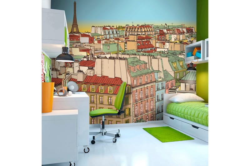 Valokuvatapetti Hyvää huomenta Pariisi! 250x193, Artgeist sp. z o. o.