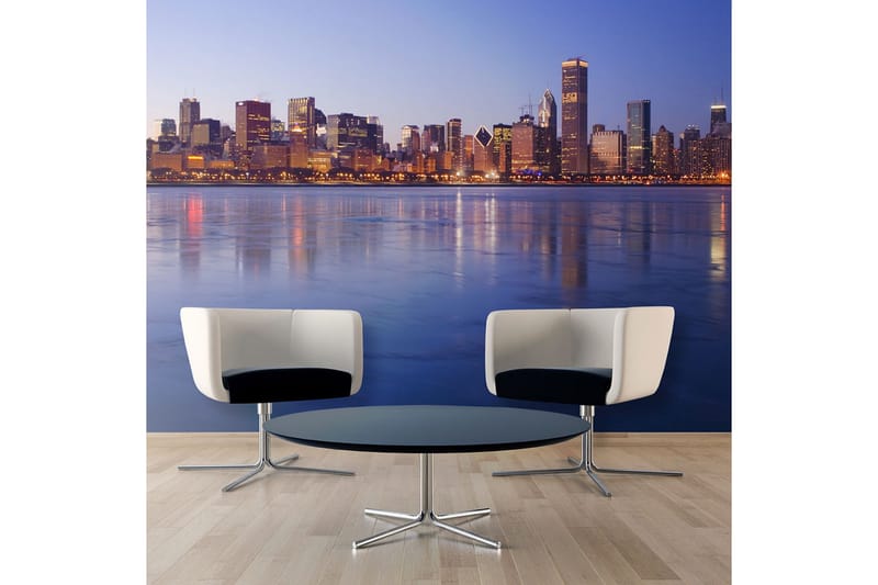 Valokuvatapetti Icy Downtown Chicago 250x193, Artgeist sp. z o. o.