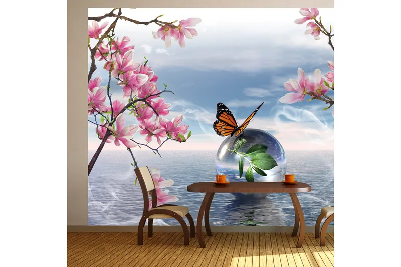 Valokuvatapetti In A Soap Bubble 100x70, Artgeist sp. z o. o.