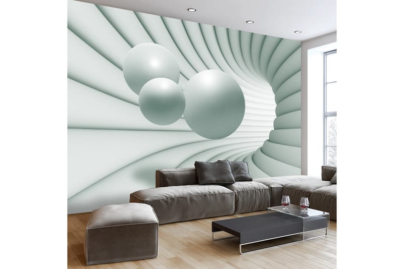 Valokuvatapetti In The Green Tunnel 200x140, Artgeist sp. z o. o.