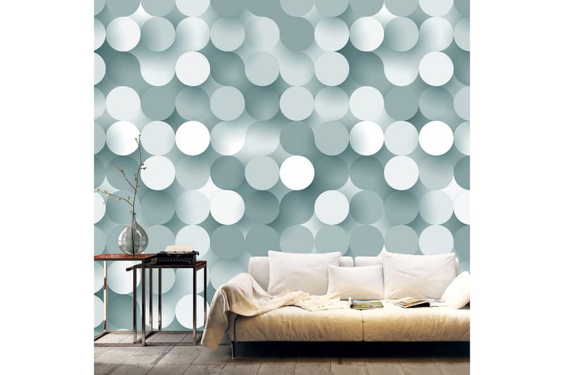 Valokuvatapetti In The Net Of Grey 350x245, Artgeist sp. z o. o.