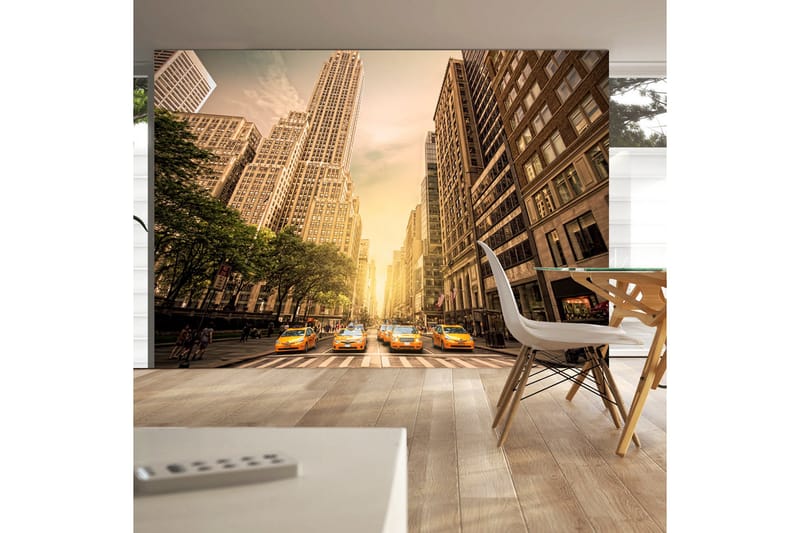 Valokuvatapetti In The Shadow Of Skyscrapers 100x70, Artgeist sp. z o. o.