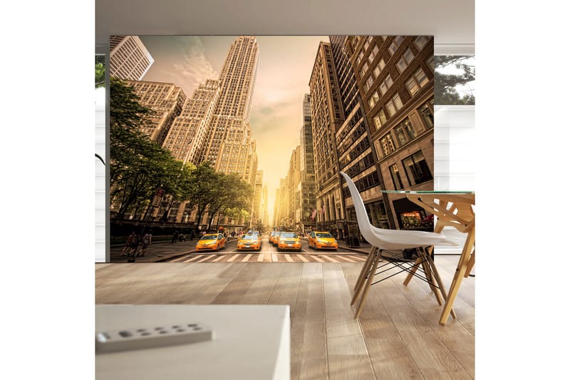 Valokuvatapetti In The Shadow Of Skyscrapers 250x175, Artgeist sp. z o. o.