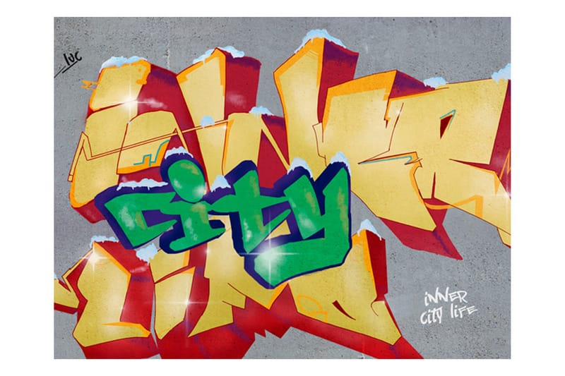 Valokuvatapetti Inner City Life 200x154, Artgeist sp. z o. o.