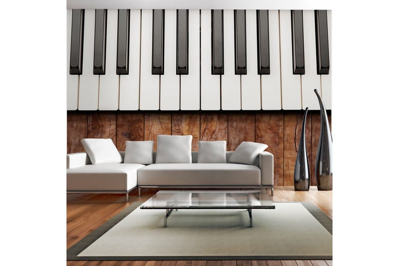 Valokuvatapetti Inspired By Chopin Mahogany 350x245, Artgeist sp. z o. o.