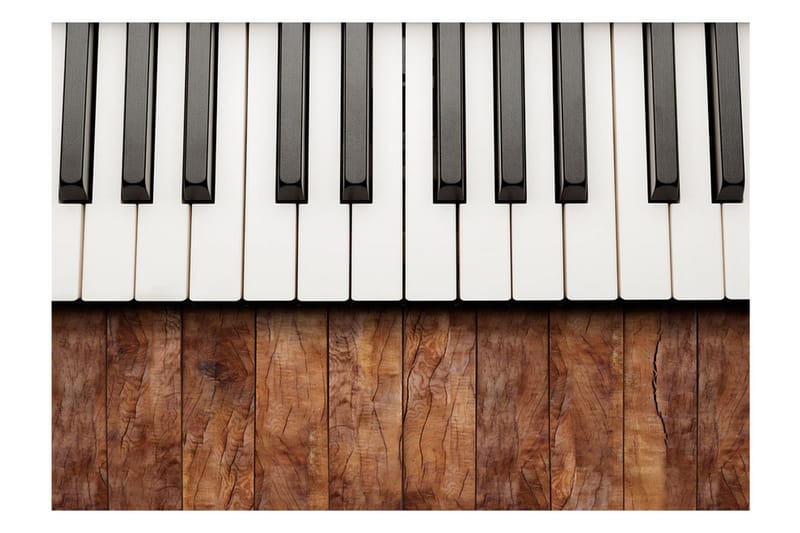 Valokuvatapetti Inspired By Chopin Mahogany 400x280 - Artgeist sp. z o. o. - Sisustustuotteet - Seinäkoristeet - Tapetit - Valokuvatapetit