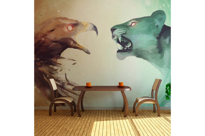 Valokuvatapetti Interspecies Clash 350x270, Artgeist sp. z o. o.