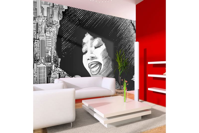 Valokuvatapetti Jazz Singer 200x154, Artgeist sp. z o. o.