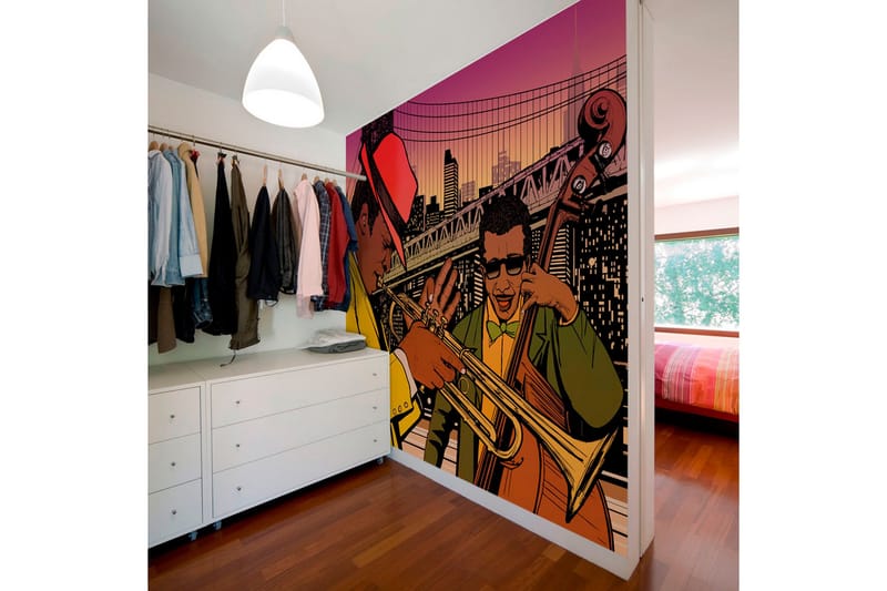 Valokuvatapetti Jazzia illalla 250x193, Artgeist sp. z o. o.