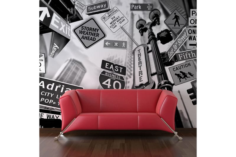 Valokuvatapetti Kaikki tiet vievät Manhattanille 250x193, Artgeist sp. z o. o.