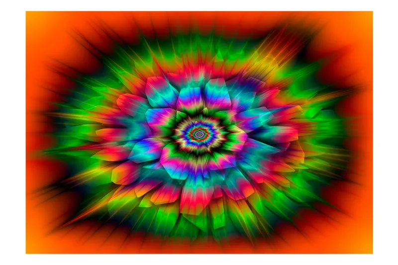 Valokuvatapetti Kaleidoscope Of Colours 100x70 - Artgeist sp. z o. o. - Sisustustuotteet - Seinäkoristeet - Tapetit - Valokuvatapetit