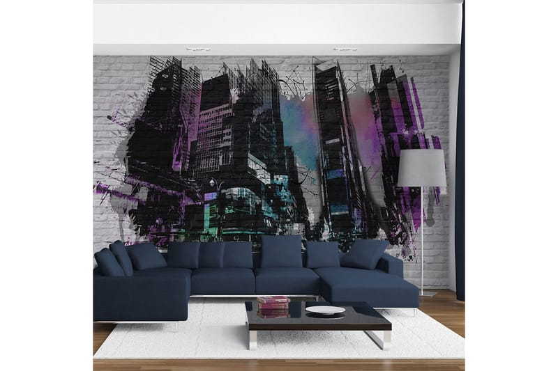 Valokuvatapetti Kaupungin muurien ulkopuolella 450x270 - Artgeist sp. z o. o. - Sisustustuotteet - Seinäkoristeet - Tapetit - Valokuvatapetit
