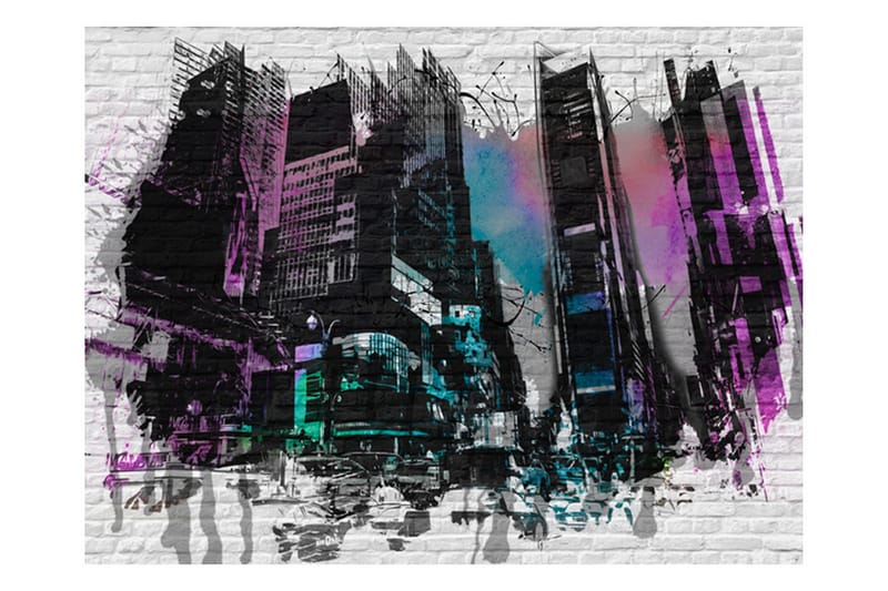 Valokuvatapetti Kaupungin muurin ulkopuolella 400x309 - Artgeist sp. z o. o. - Sisustustuotteet - Seinäkoristeet - Tapetit - Valokuvatapetit