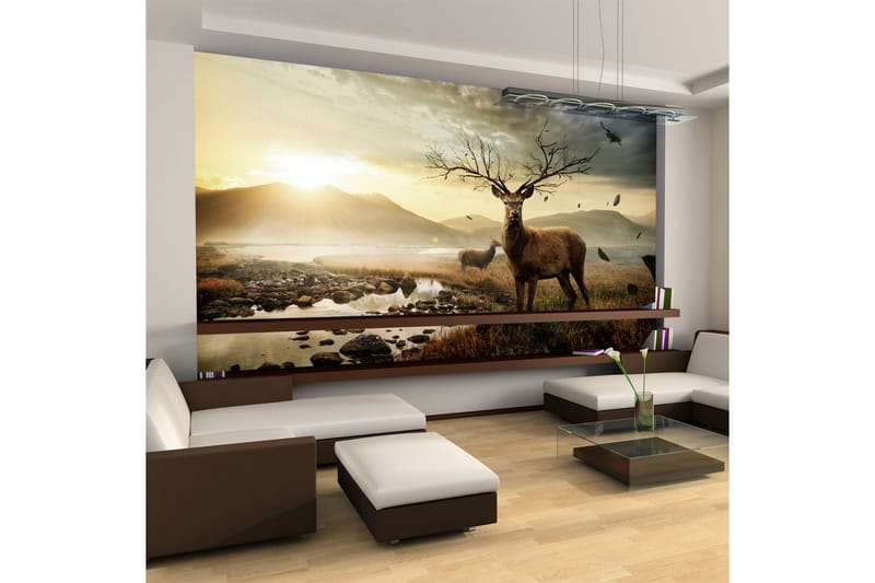 Valokuvatapetti Kauris tunturilla 450x270 - Artgeist sp. z o. o. - Sisustustuotteet - Seinäkoristeet - Tapetit - Valokuvatapetit