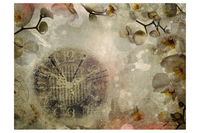 Valokuvatapetti Kello Vintage 250x193 - Artgeist sp. z o. o. - Sisustustuotteet - Seinäkoristeet - Tapetit - Valokuvatapetit