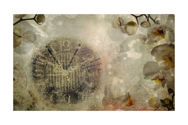 Valokuvatapetti Kello Vintage 450x270 - Artgeist sp. z o. o. - Sisustustuotteet - Seinäkoristeet - Tapetit - Valokuvatapetit