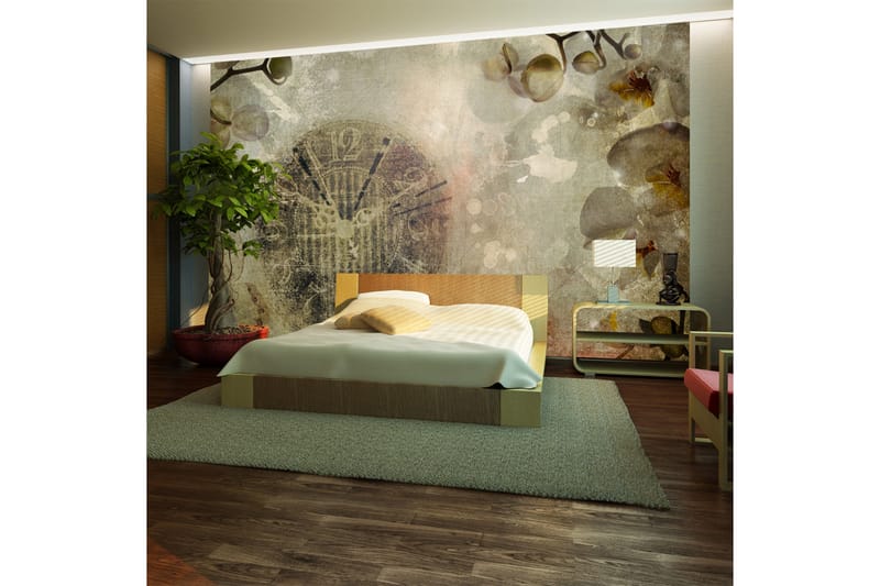 Valokuvatapetti Kello Vintage 450x270 - Artgeist sp. z o. o. - Sisustustuotteet - Seinäkoristeet - Tapetit - Valokuvatapetit