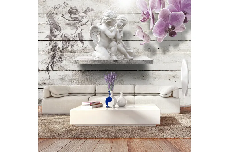 Valokuvatapetti Kiss Of An Angel 300x210, Artgeist sp. z o. o.