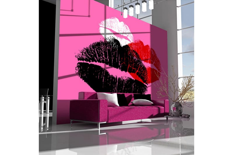 Valokuvatapetti Kolme suudelmaa 400x309 - Artgeist sp. z o. o. - Sisustustuotteet - Seinäkoristeet - Tapetit - Valokuvatapetit