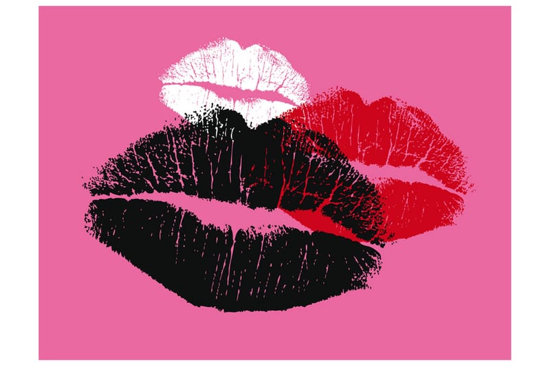 Valokuvatapetti Kolme suudelmaa 400x309, Artgeist sp. z o. o.