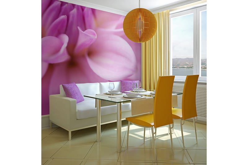 Valokuvatapetti Kukanlehti Dahlia 350x270, Artgeist sp. z o. o.