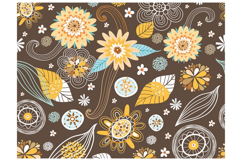 Valokuvatapetti Läpinäkyviä Kukkia 200x154, Artgeist sp. z o. o.