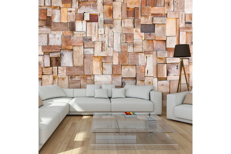 Valokuvatapetti Larch Mosaic 400x280, Artgeist sp. z o. o.